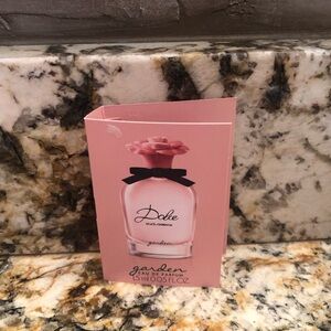 Dolce & Gabbana D&G Garden Sample Vial Spray Card